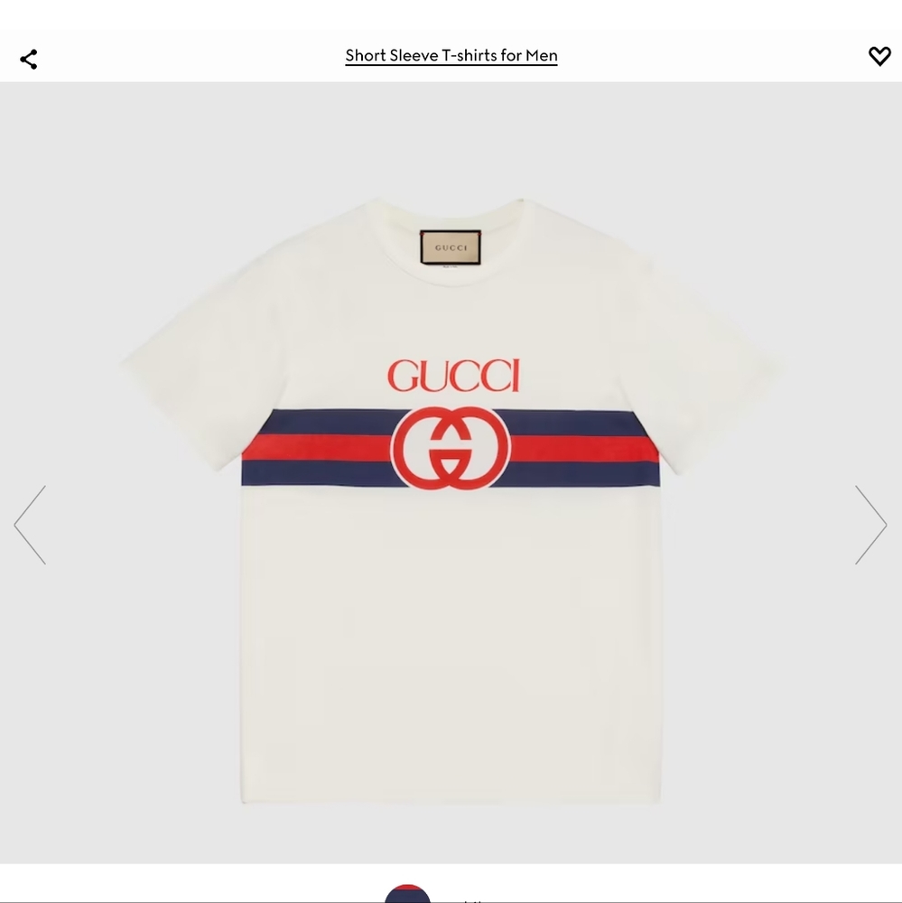 Authentic Gucci Interlocking G Print T-Shirt - image 5